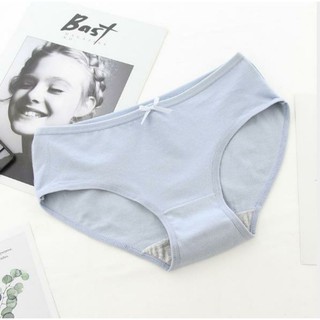 Quần lót nữ cotton basic màu trơn thời trang nữ
