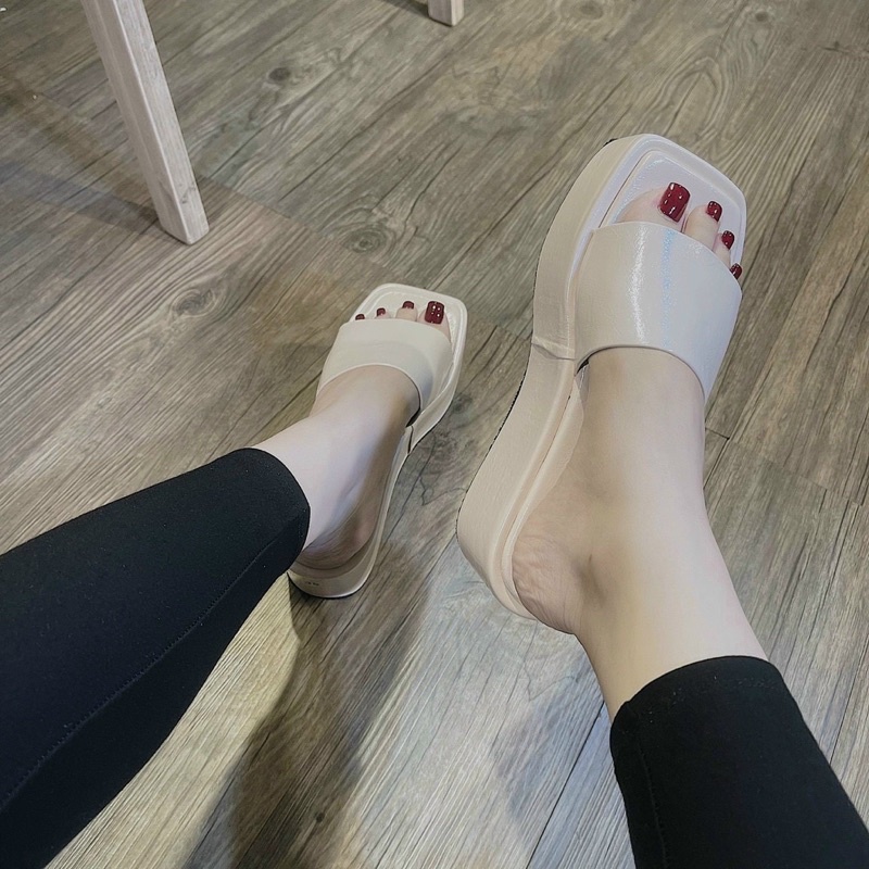 DÉP XUỒNG BÁNH Mì CAO 7CM quai trơn dễ phối đồ