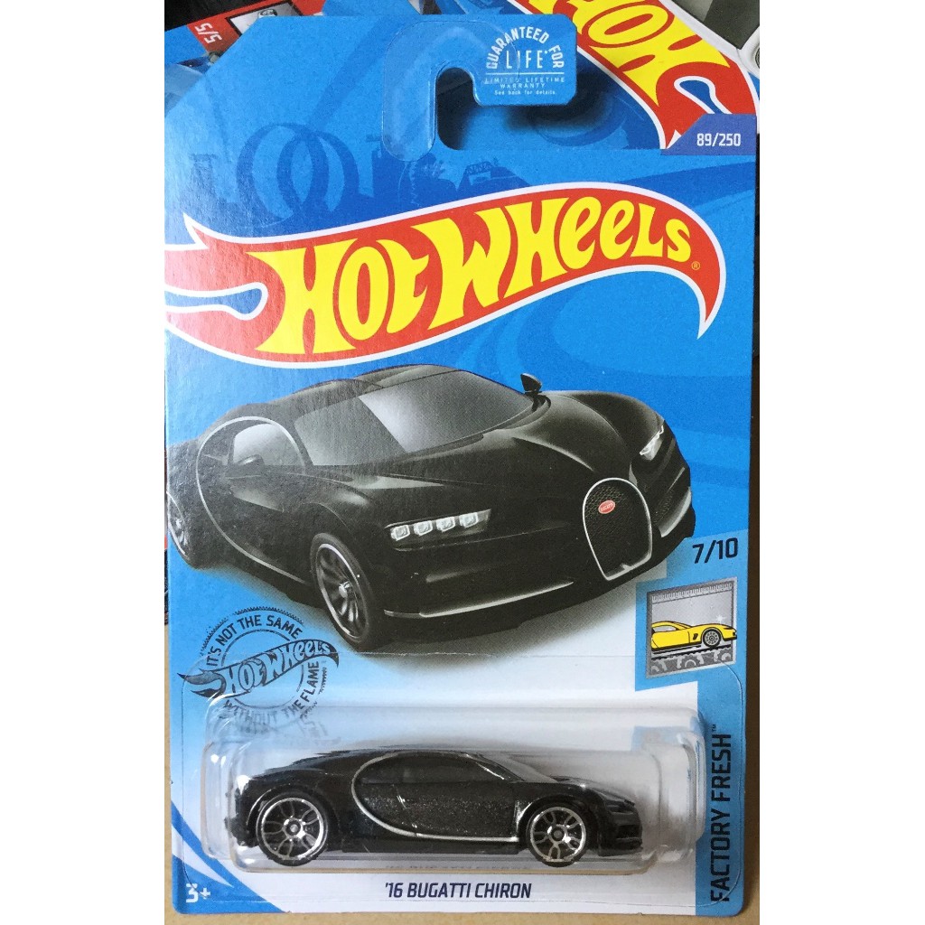 Xe mô hình Hotwheels Bugatti Chiron đen