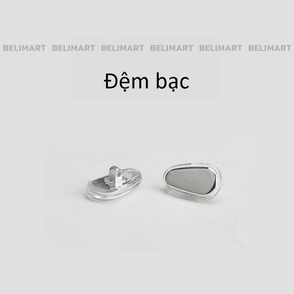 Đệm mũi mắt kính chất liệu silicon mềm cao cấp, giúp chống trượt và rơi kính Beli BL024