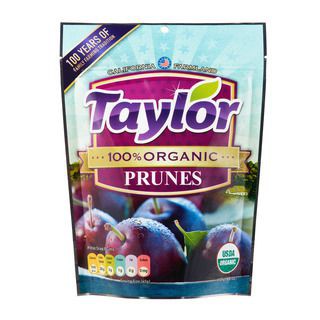 Mận khô tự nhiên Taylor Prunes Naturally Sweet 250g-Mận khô hữu cơ Organic Taylor Mỹ 250g