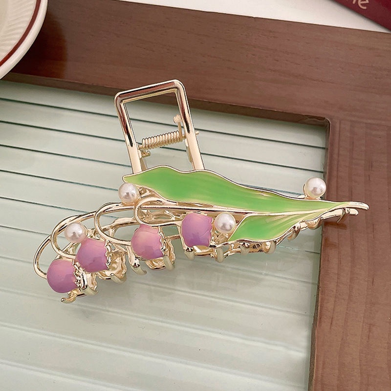 Kẹp Tóc Hình Hoa Lá Thời Trang Cho Nữ