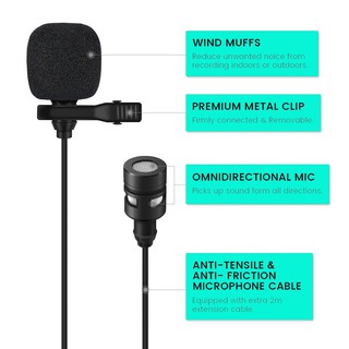 Microphone Cài Áo Lavalier KFW SK200