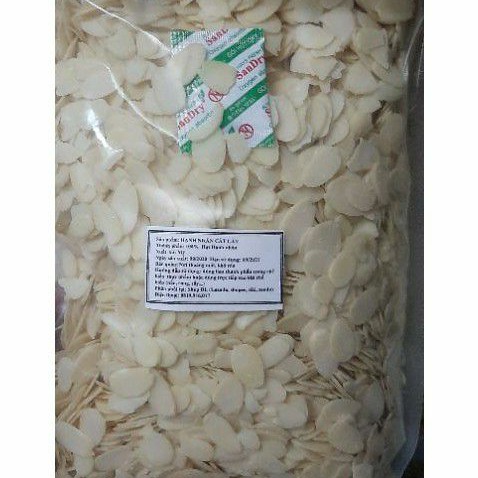 (200gram, 500gram, 1kg) Hạnh nhân cắt lát Olam ( hạnh nhân lát sống, hạnh nhân lát đã sấy chín)