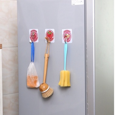 Móc dán cường lực siêu dính họa tiết hình thú dễ thương