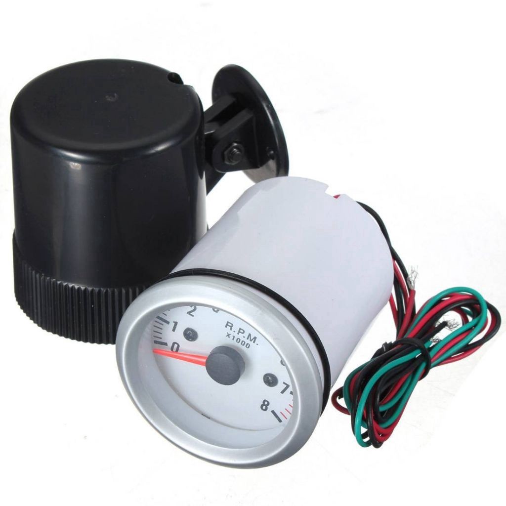 Sale 70% Bộ đồng hồ đo vòng tua xe hơi 0-8000RPM DC 12V,  Giá gốc 277,000 đ - 89B114