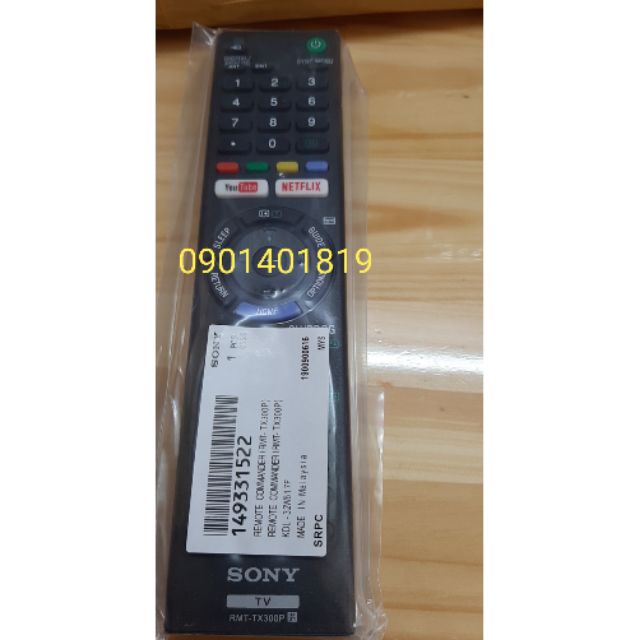 Điều khiển Tivi Sony TX300P(Hàng tốt)