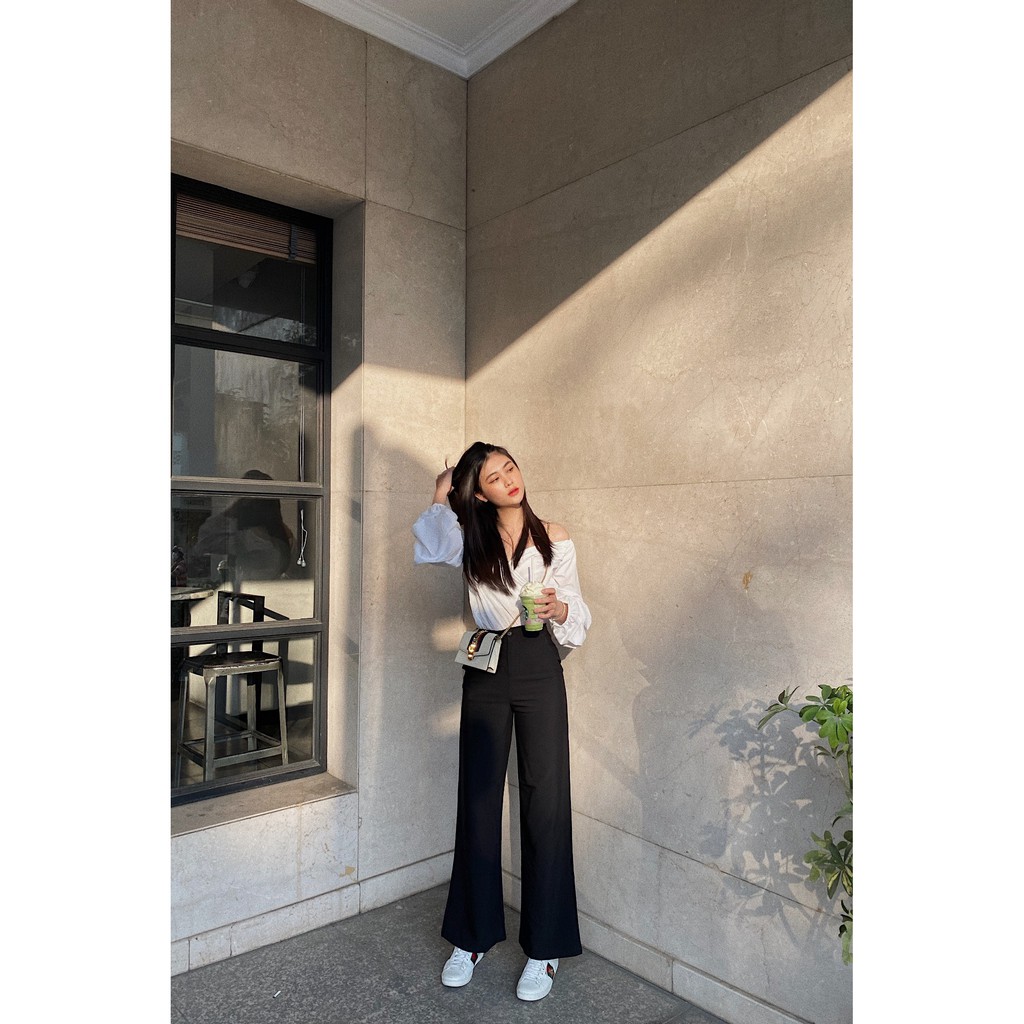 [Mã FAGREAT55 giảm tới 50K đơn 250K] Quần suông cotton lạnh