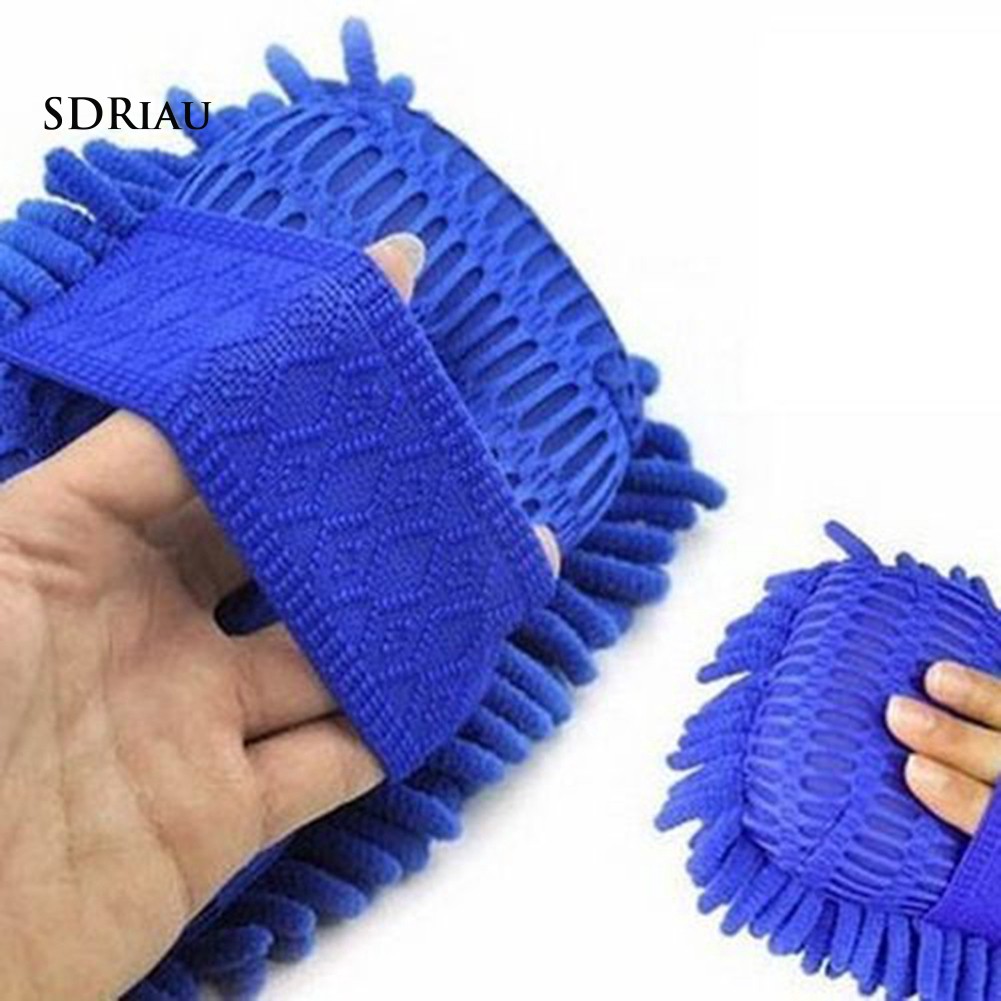 Bông mềm đeo tay vệ sinh lau chùi xe hơi tiện dụng chất lượng cao