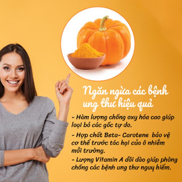 Bột Bí Đỏ 100g