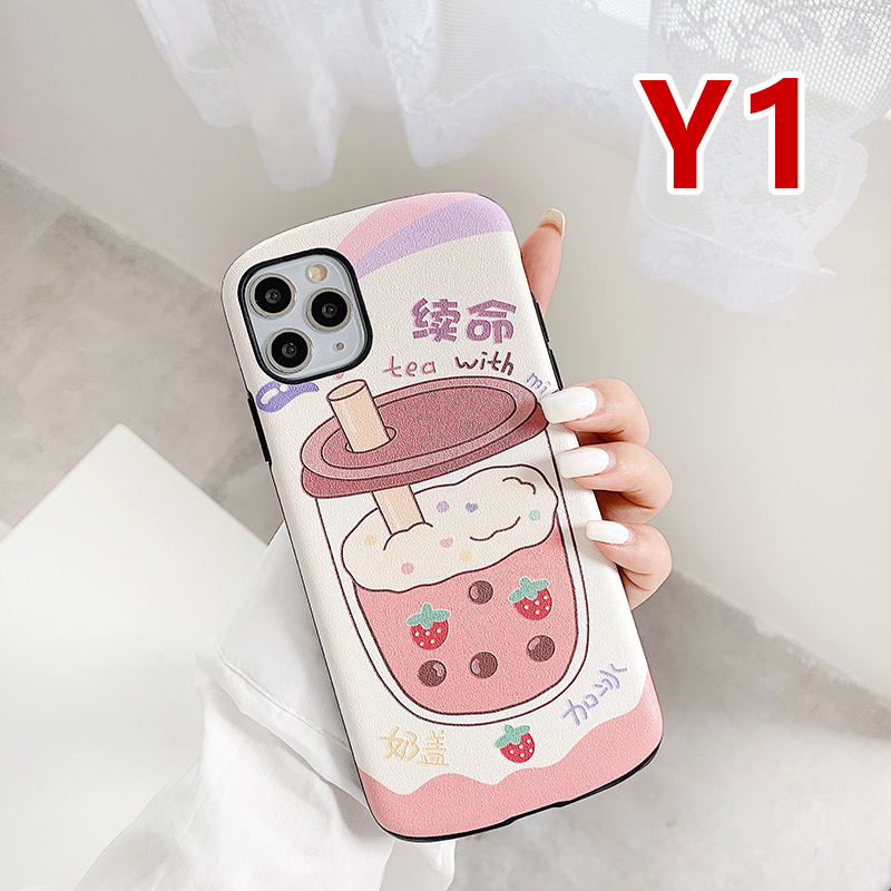 Ốp Lưng Mềm In Hình Ly Trà Sữa Dễ Thương Cho Xiaomi Mi A3 9t Pro 9 Se 8 Se 9 Lite 10 Pro Redmi K30