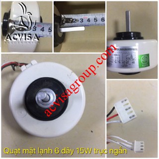 Mô tơ - Motor quạt dàn lạnh 5 Dây, 6 Dây ( 15W- 18W- 20W Trục Ngắn - Dài) - GIÁ TỐT CHO THỢ