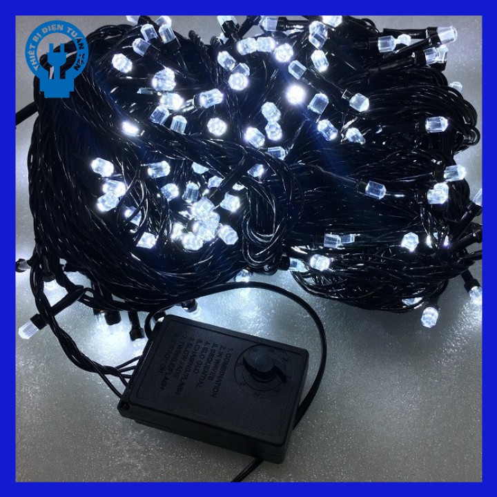 Dây đèn led chớp bóng lục giác 40m trang trí Giáng sinh, lễ tết