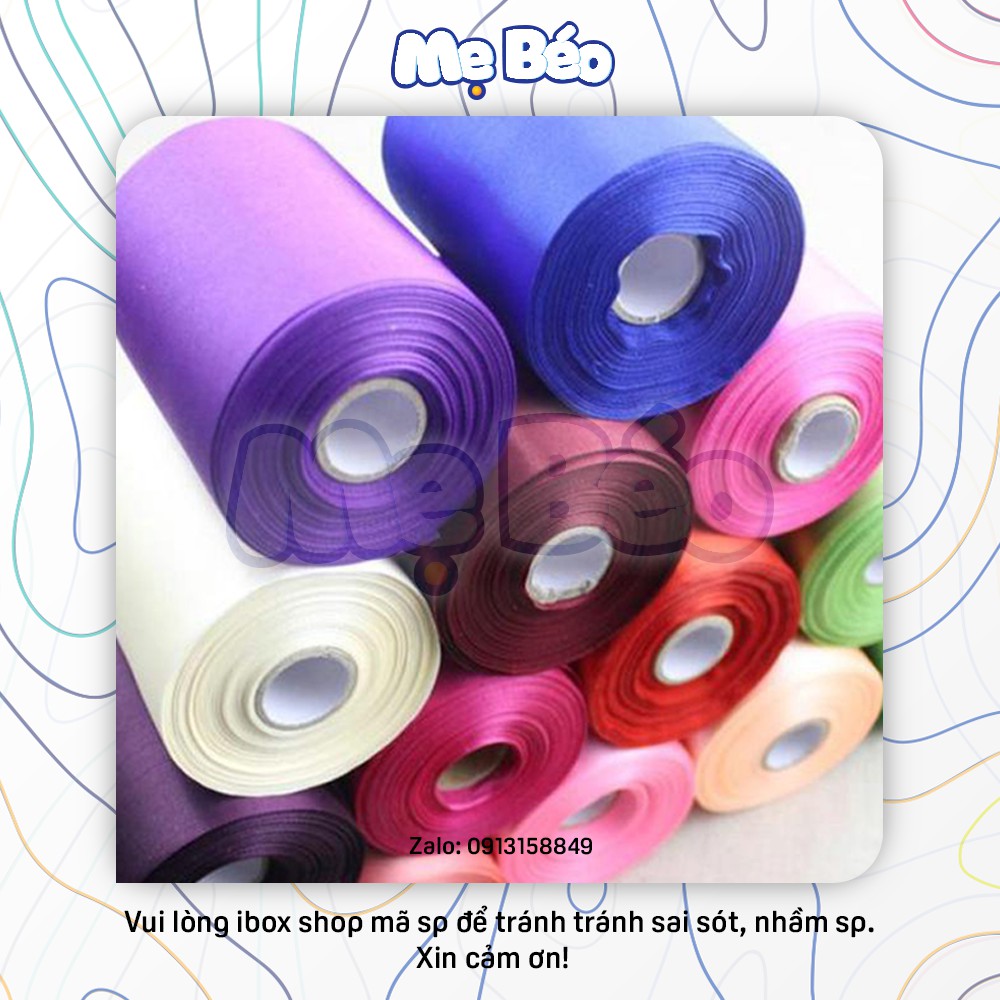 Ruy băng lụa Việt Nam 10cm trang trí đám cưới, khai trương cửa hàng