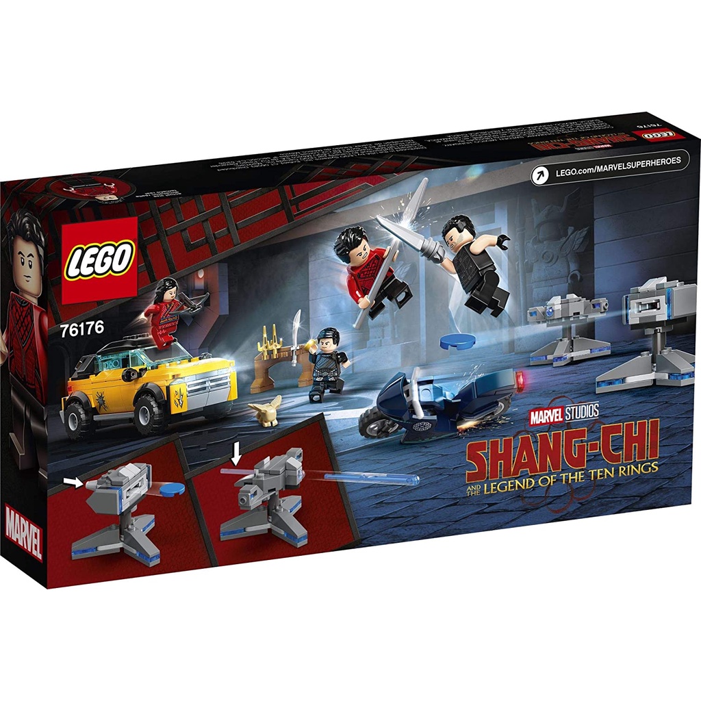 Lego 76176 Shang-Chi Escape from The Ten Rings - Chạy trốn hội Thập Luân