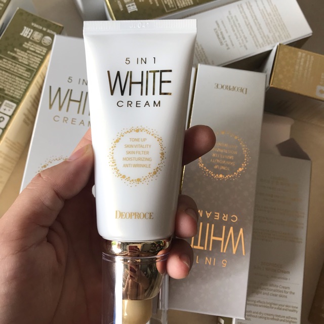 Kem dưỡng da 5 in 1 white cream