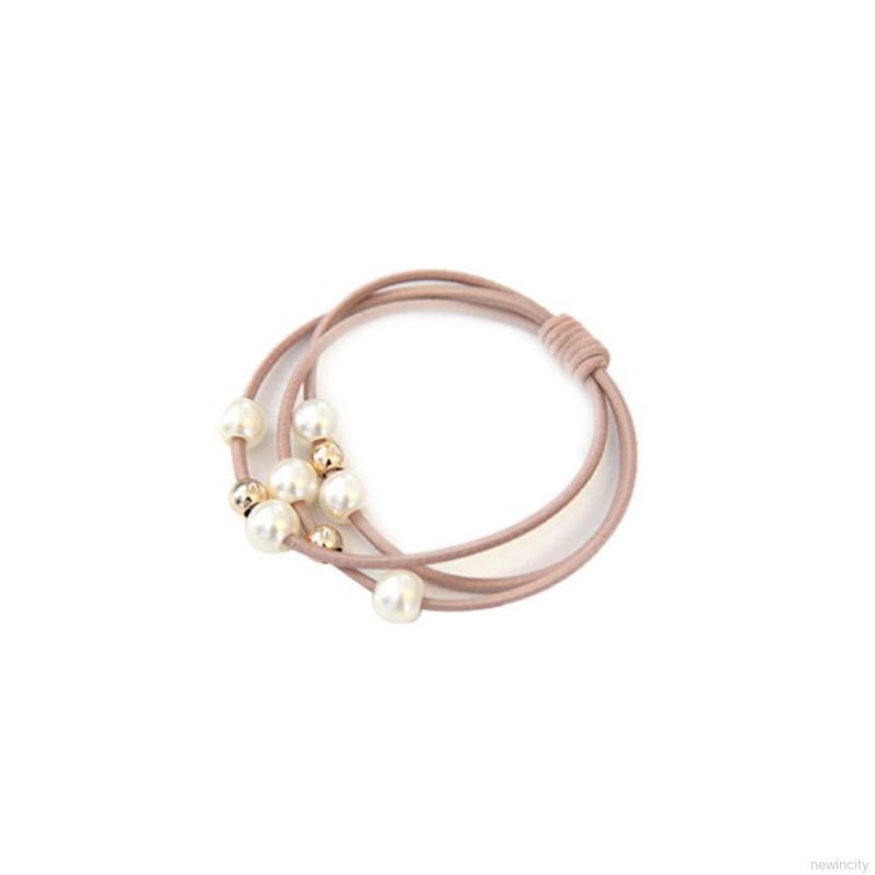 Thun cột tóc cho bé sơ sinh phong cách Hàn Quốc