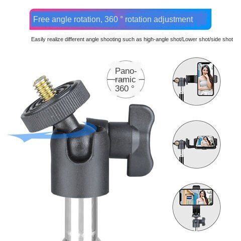 Mobile Gậy Ba Chân Có Đèn Hỗ Trợ Chụp Ảnh / Phát Sóng Trực Tiếp Đa Năng Thông Dụng | BigBuy360 - bigbuy360.vn