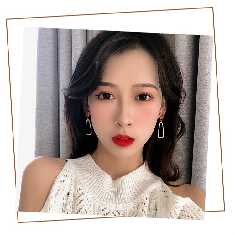 Khuyên tai hình học thời trang Hàn Quốc cá tính
