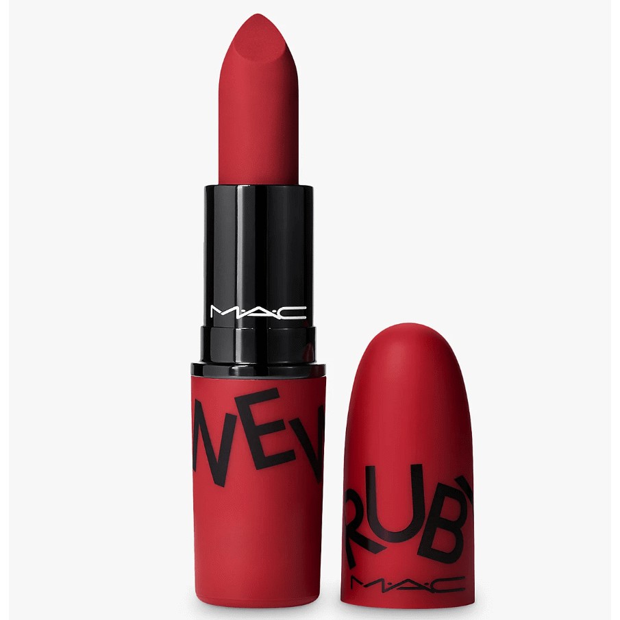 Son MAC Ruby's Crew Powder Kiss Ruby New ( Mới Nhất 2022 )