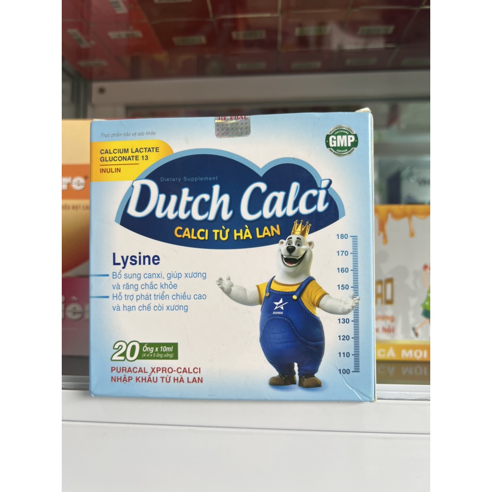 Dutch Calci - Bổ Sung Vitamin D3 Và K2 Ngừa Còi Xương Và Hỗ Trợ Phát Triển Chiều Cao Cho Trẻ