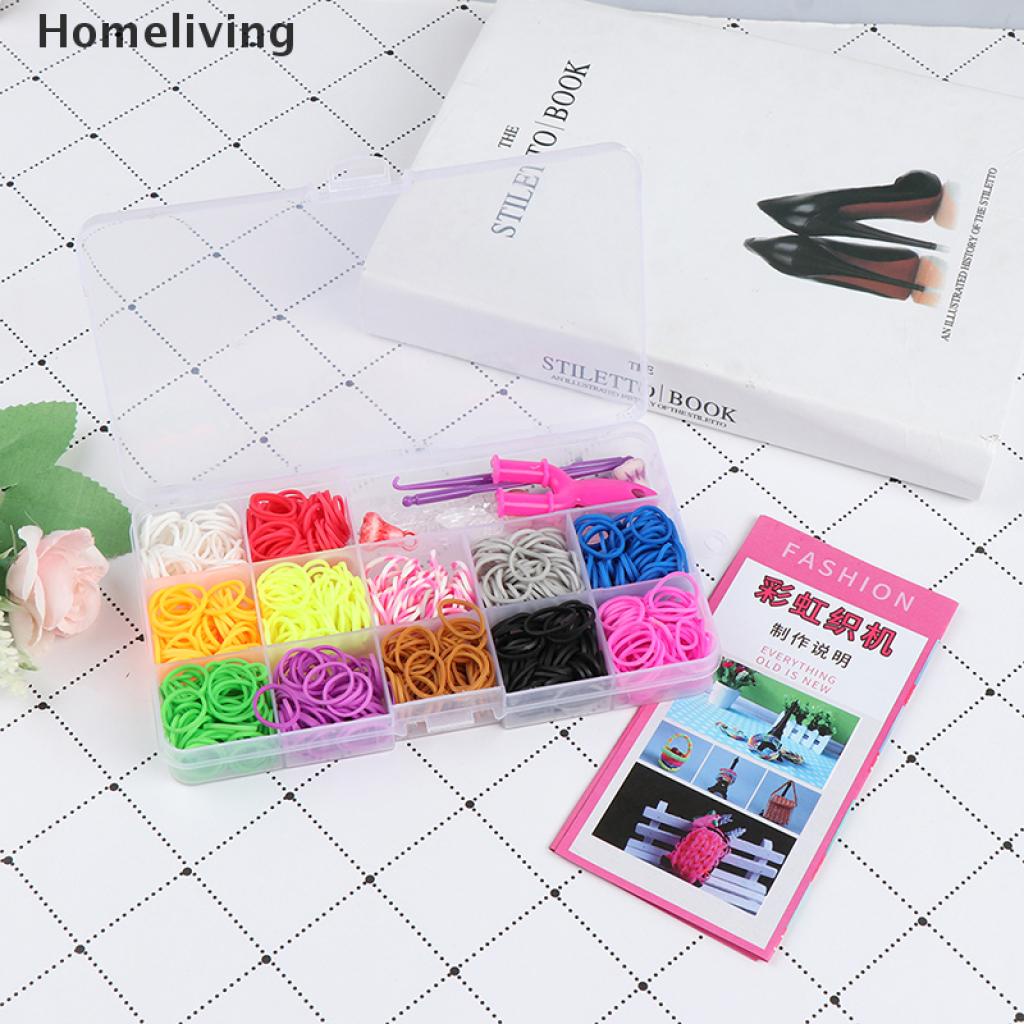 Set 600 Dây Cao Su Co Giãn Làm Vòng Đeo Tay diy