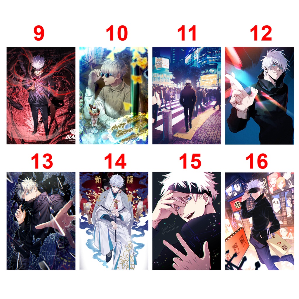 Poster tranh dán tường anime Jujutsu Kairen