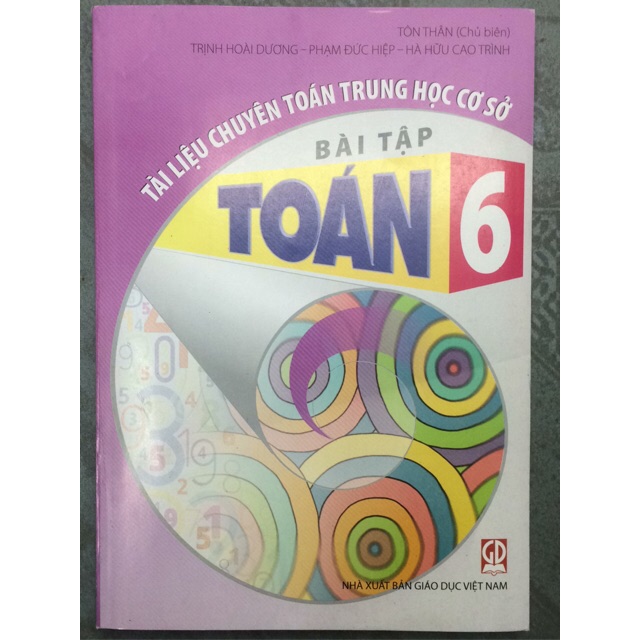 Sách - Tài liệu chuyên toán trung học cơ sở bài tập Toán 6