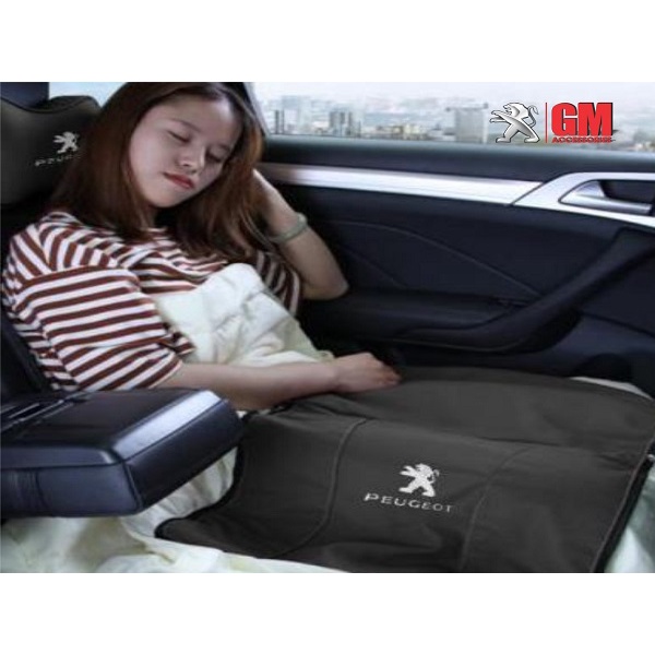 Gối ôm,tựa lưng kiêm chăn Peugeot