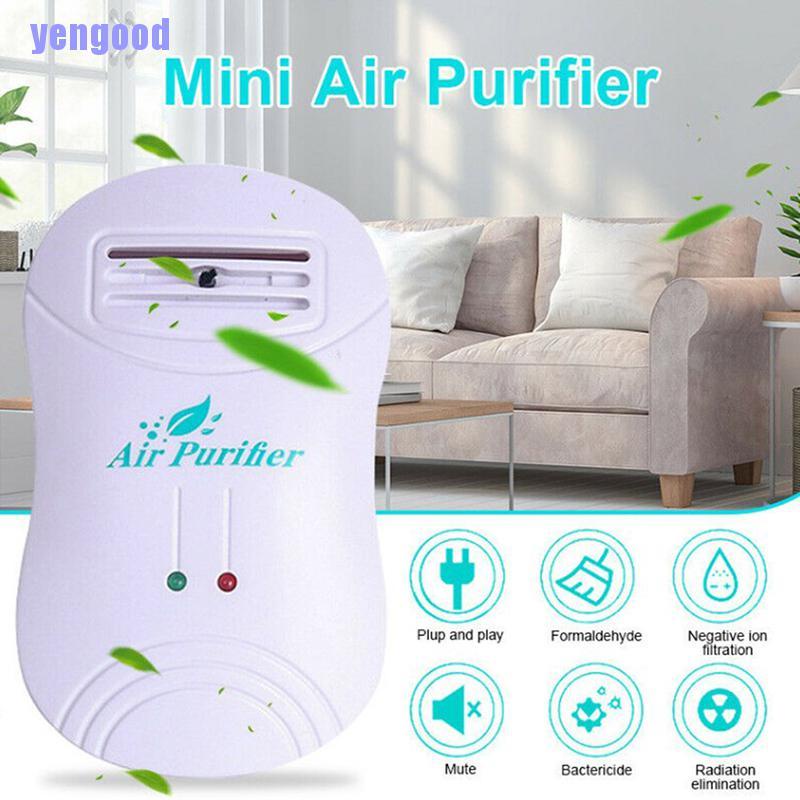 Máy Lọc Không Khí ion Âm Mini Loại Bỏ Mùi Hôi Tiện Lợi