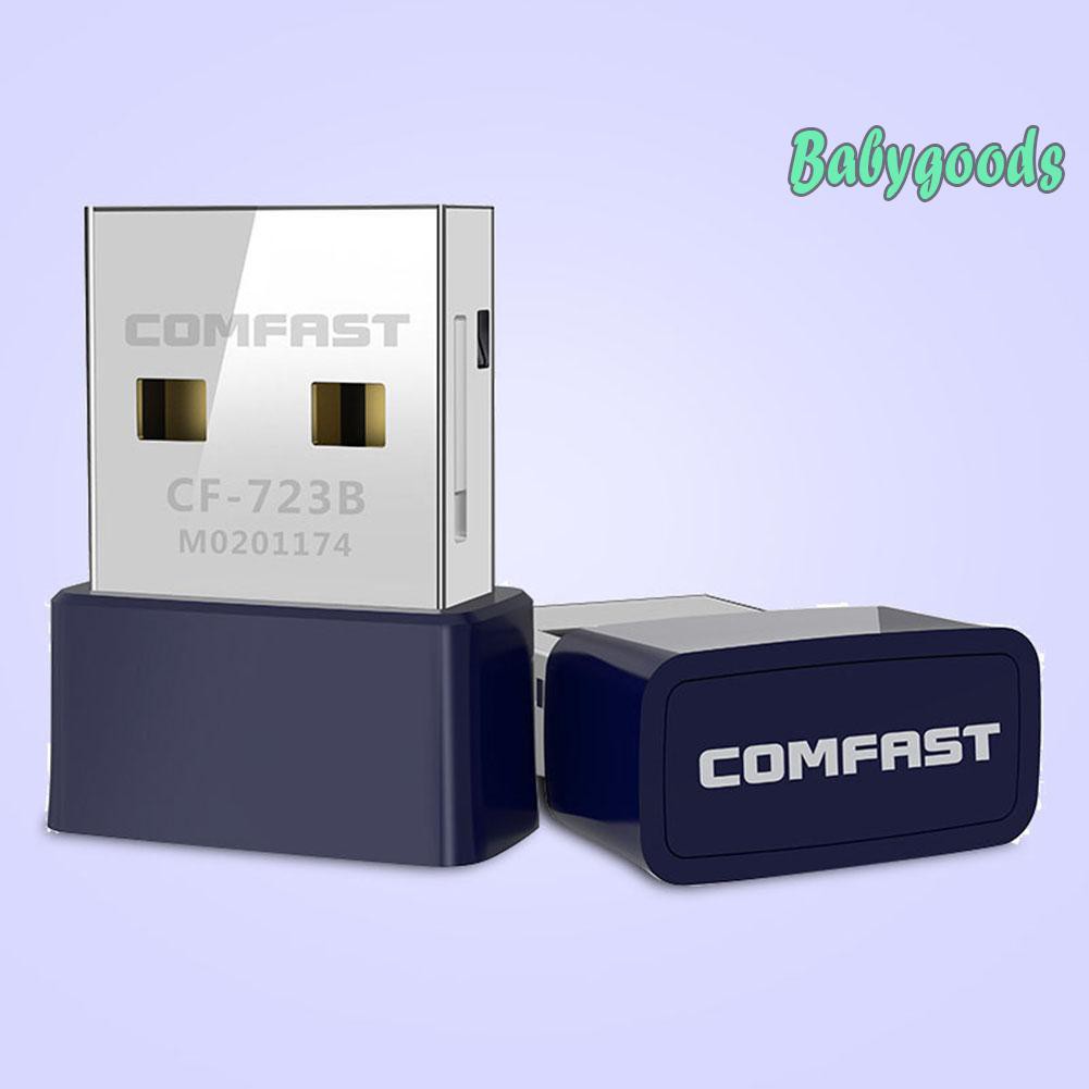 Usb Wifi Không Dây 2 Trong 1 Bab Comfast Cf-723B Thẻ