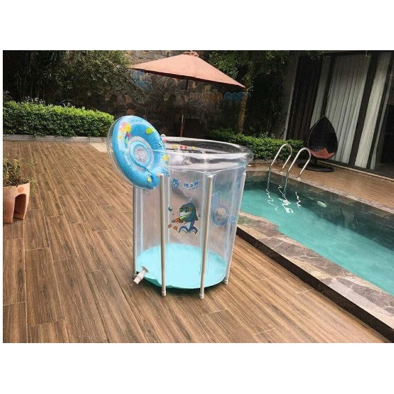 Bể bơi thành cao loại dày cho bé SASA