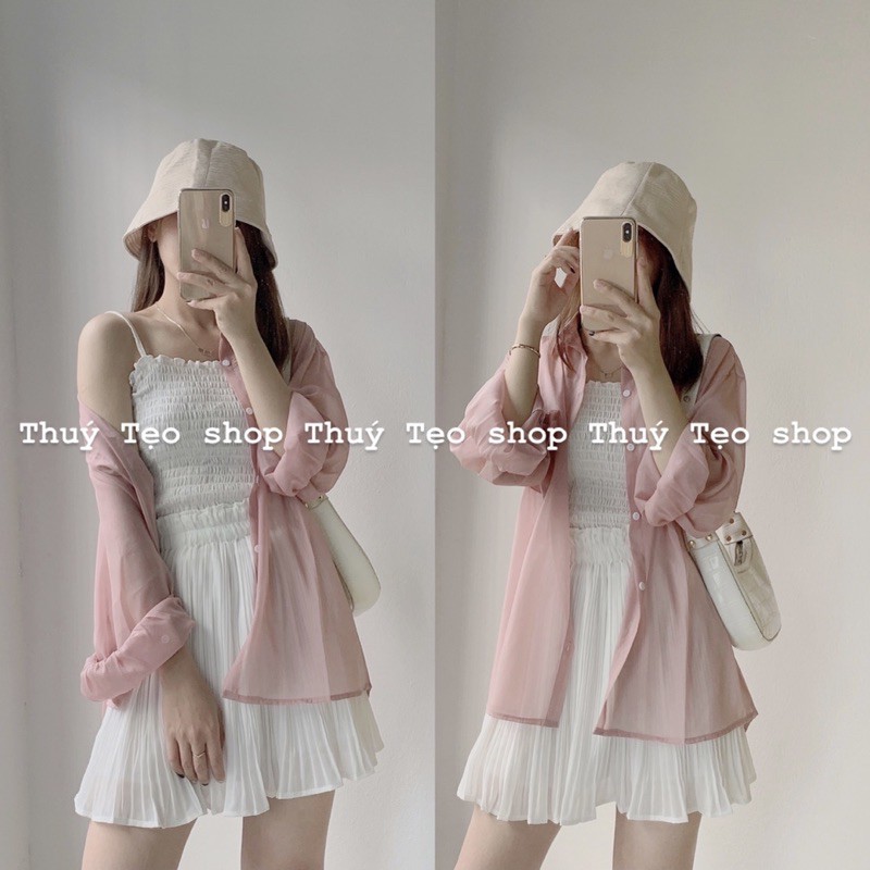 CHÂN VÁY voan trơn xếp li DÁNG NGẮN CẠP CHUN | BigBuy360 - bigbuy360.vn