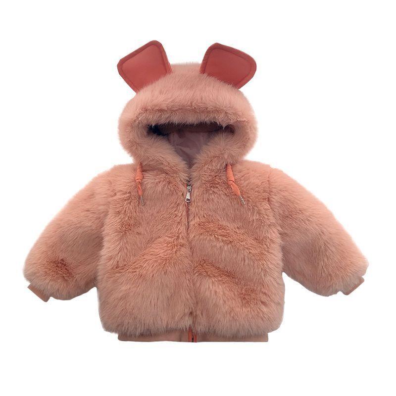 Áo Khoác Len Thu Đông Phong Cách Công Chúa Cho Bé Gái plus