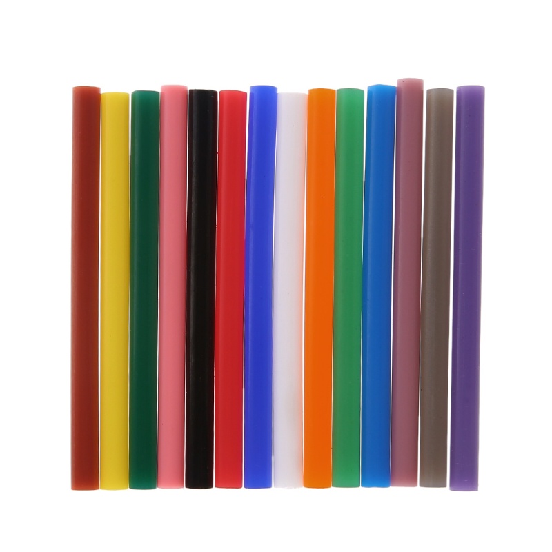 Set 14 Que Keo Nến Nhiều Màu Sắc 7mm Dùng Để Sửa Chữa Đồ Chơi Thủ Công