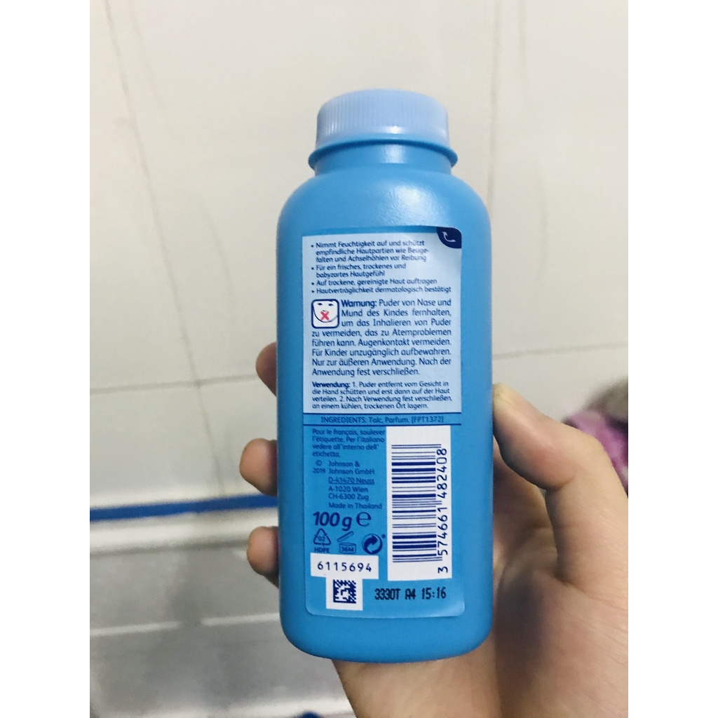 Phấn rôm Penaten Puder ⚡HÀNG ĐỨC⚡ 100G- Giúp da bé khô ráo, mềm mịn