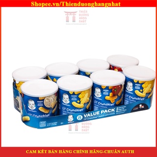 Bánh ăn dặm Gerber lon lùn Mỹ dành cho bé từ 8M [Mẫu mới, Date 12/2021]