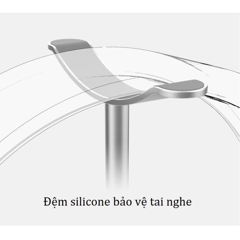 Giá treo tai nghe hợp kim nhôm nguyên khối cho tai nghe chụp tai ANYWORK làm việc hiệu quả