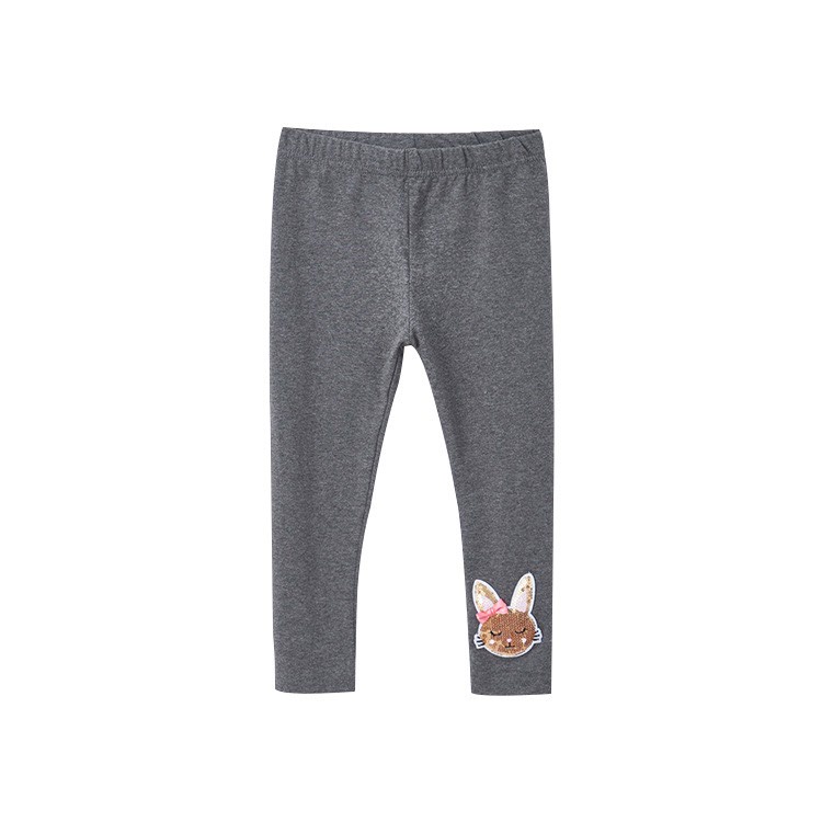 Quần leg xám thỏ cườm Malwee MW5851 cho bé gái 2-8 tuổi Mẫu mới 2022 - Little Maven Official Store