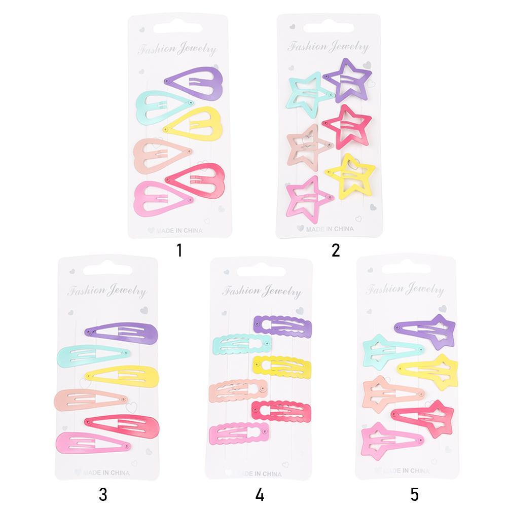 YVE Set 6 KẹP TóC NhiềU KiểU DáNg Dễ Thương Cho Nữ