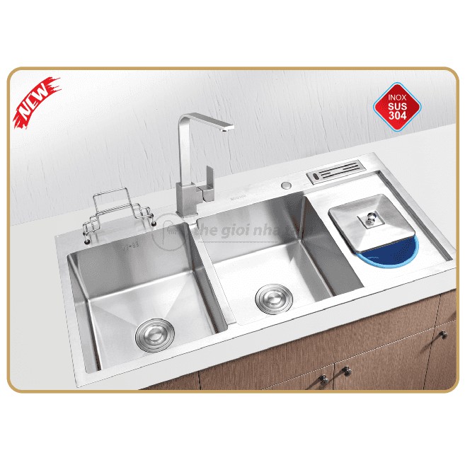 Chậu Rửa Chén Bát INOX SUS 304 OS04