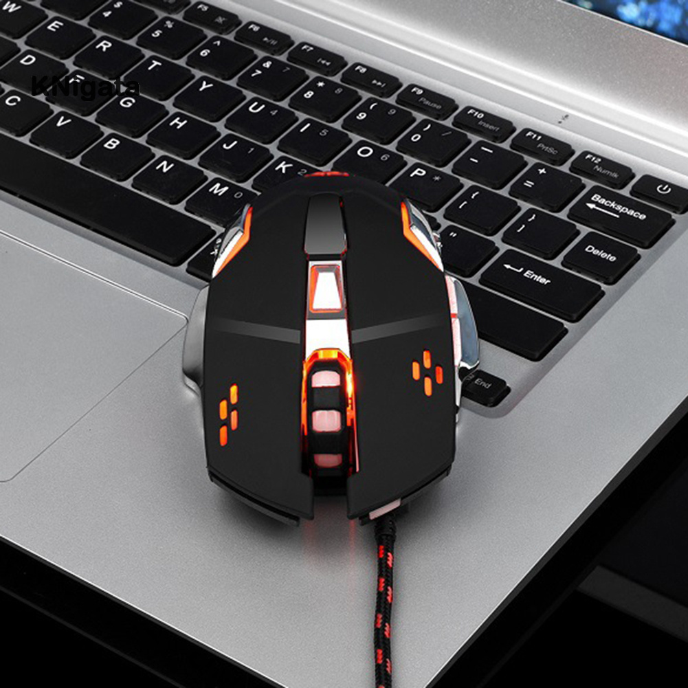 Chuột Chơi Game X3 Có Dây Và Đèn Rgb Bằng Kim Loại Cho Máy Tính / Laptop