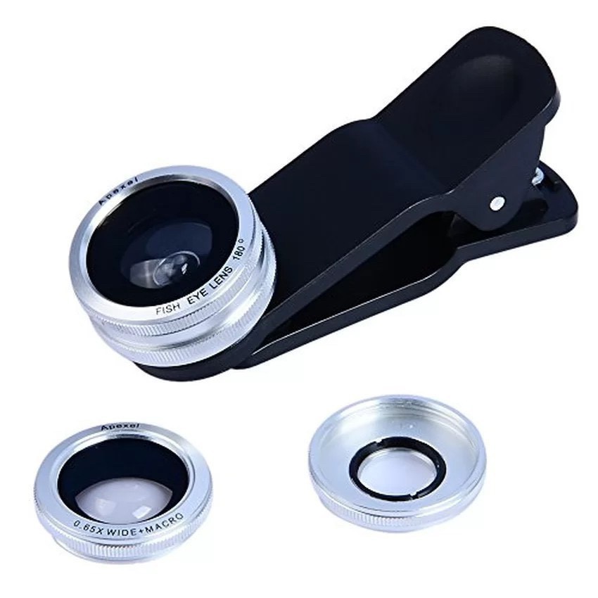 Lens Chụp Hình Điện Thoại 3 Trong 1 Thiết kế Chuyên Nghiệp [Home Mart]