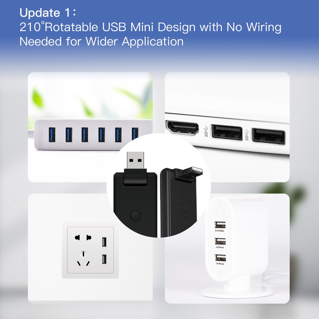 Điều Khiển Từ Xa Hồng Ngoại WiFi Không Dây USB IR Cho IR TV Thông Minh Hỗ Trợ Alexa
