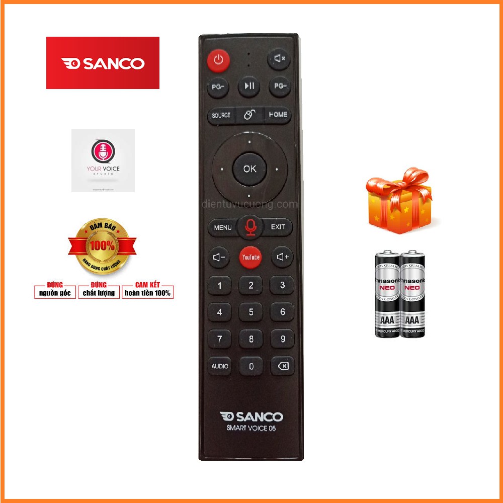 Điều Khiển SmartTV Sanco ( H32V300 )