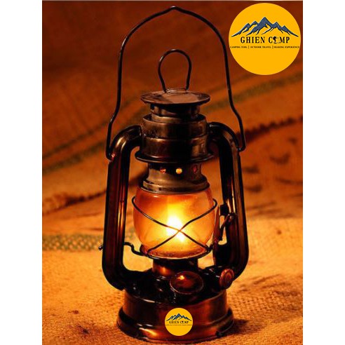 Đèn Bão Cổ Điển Vintage Clasic Lamp LA01 Dùng Cho Cắm Trại Dã Ngoại