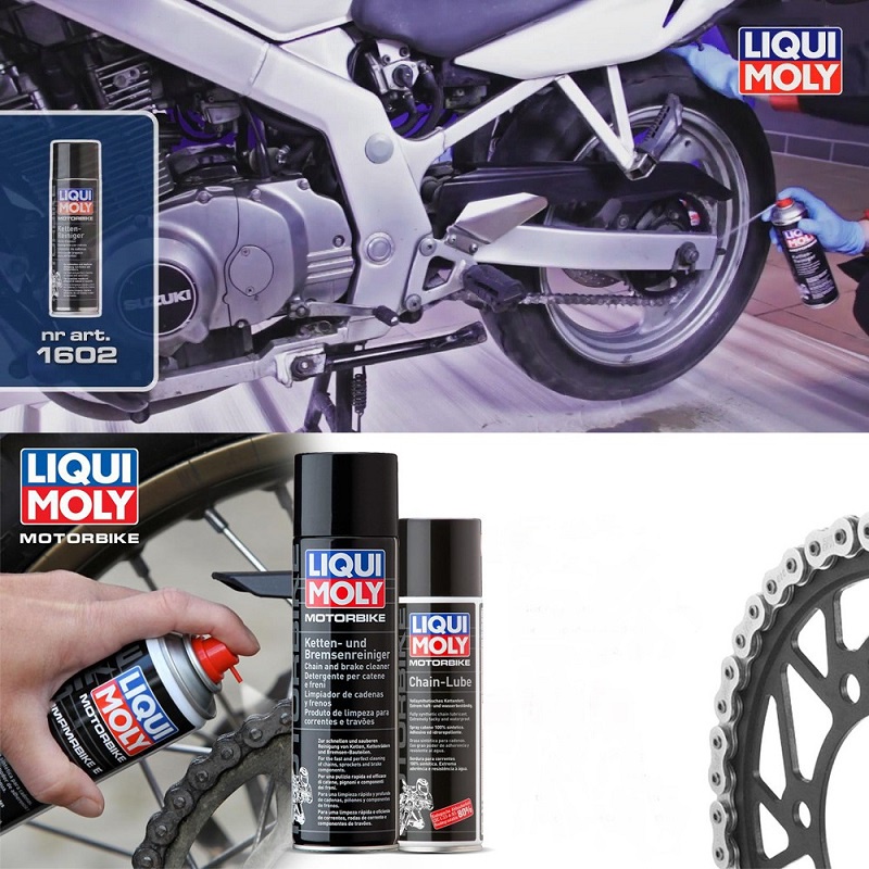 Chai Vệ Sinh Sên Có Phốt LIQUI MOLY 1602 500ml | Loại bỏ sạch dầu, chất nhờn | Hibucenter