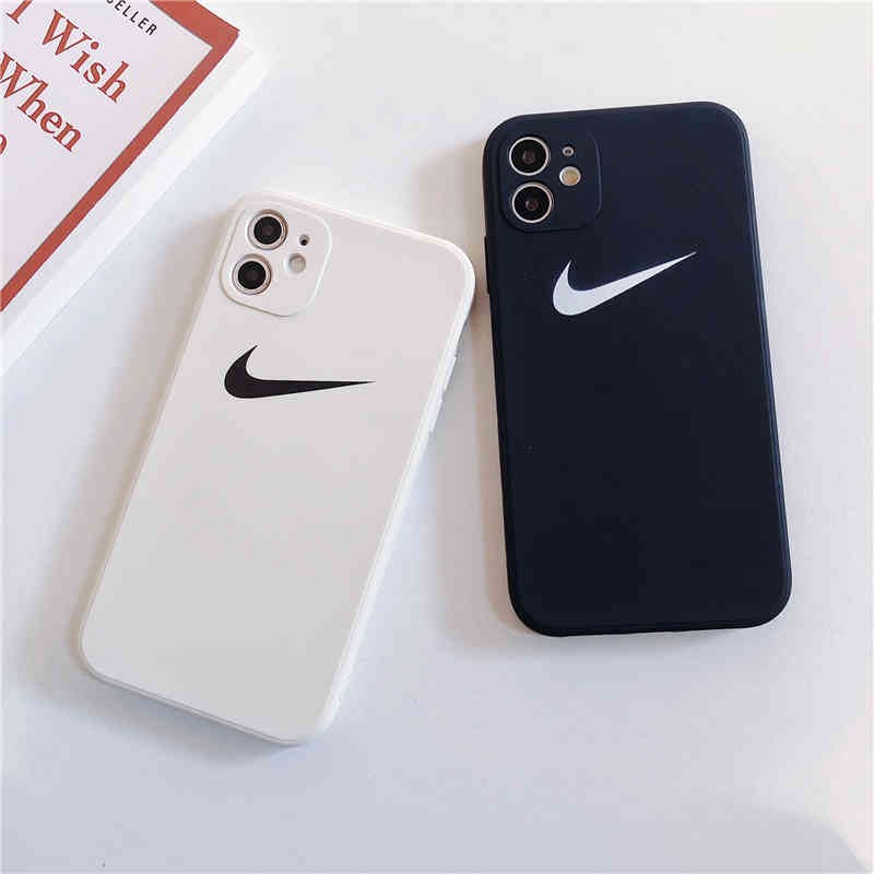 Ốp lưng iphone vuông cạnh họa tiết Nike chống bẩn iphone 7g/8g 7plus/8plus x/xs xs max 11 11 pro 11 pro max