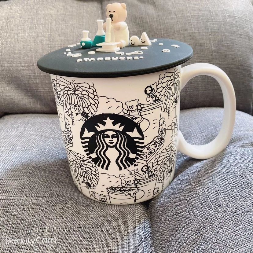 Starbucks graffiti Gấu Cốc 473ml