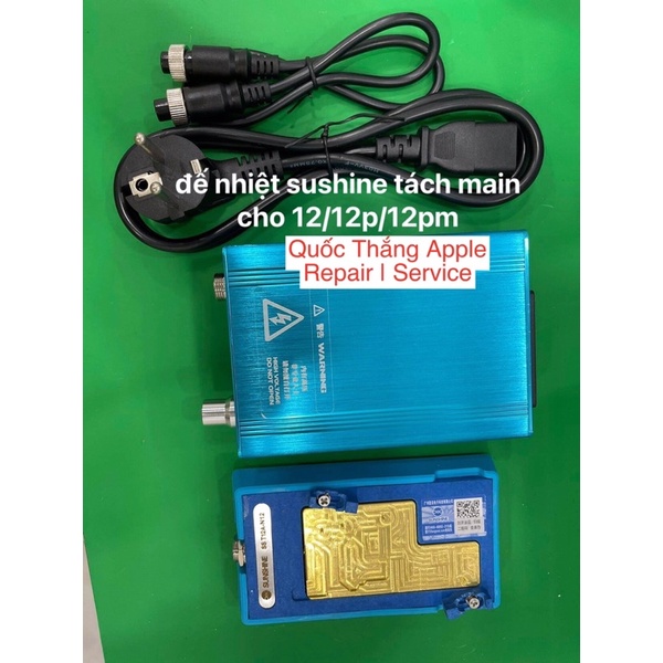 Đế nhiệt Sunshine đóng và tách main cho iPhone X đến 12Promax